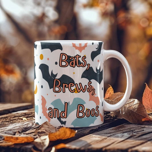 Spooktacular Sips: Introducing Our Limited Edition Bats, Brews, and Boos Mug