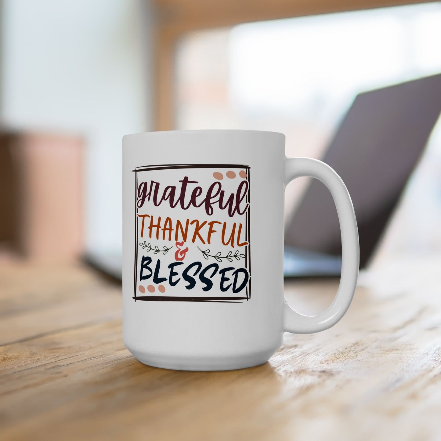Grateful & Blessed Mug