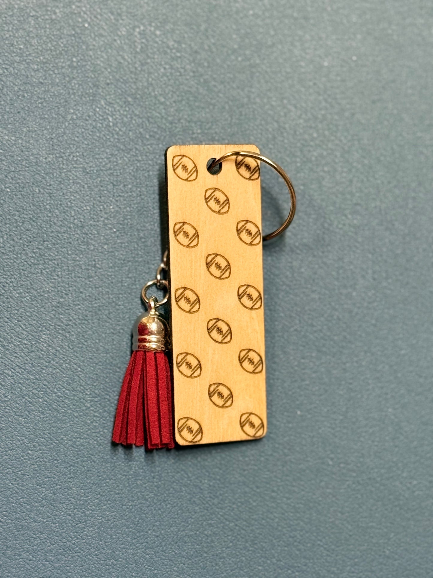 Football Babe Keychain