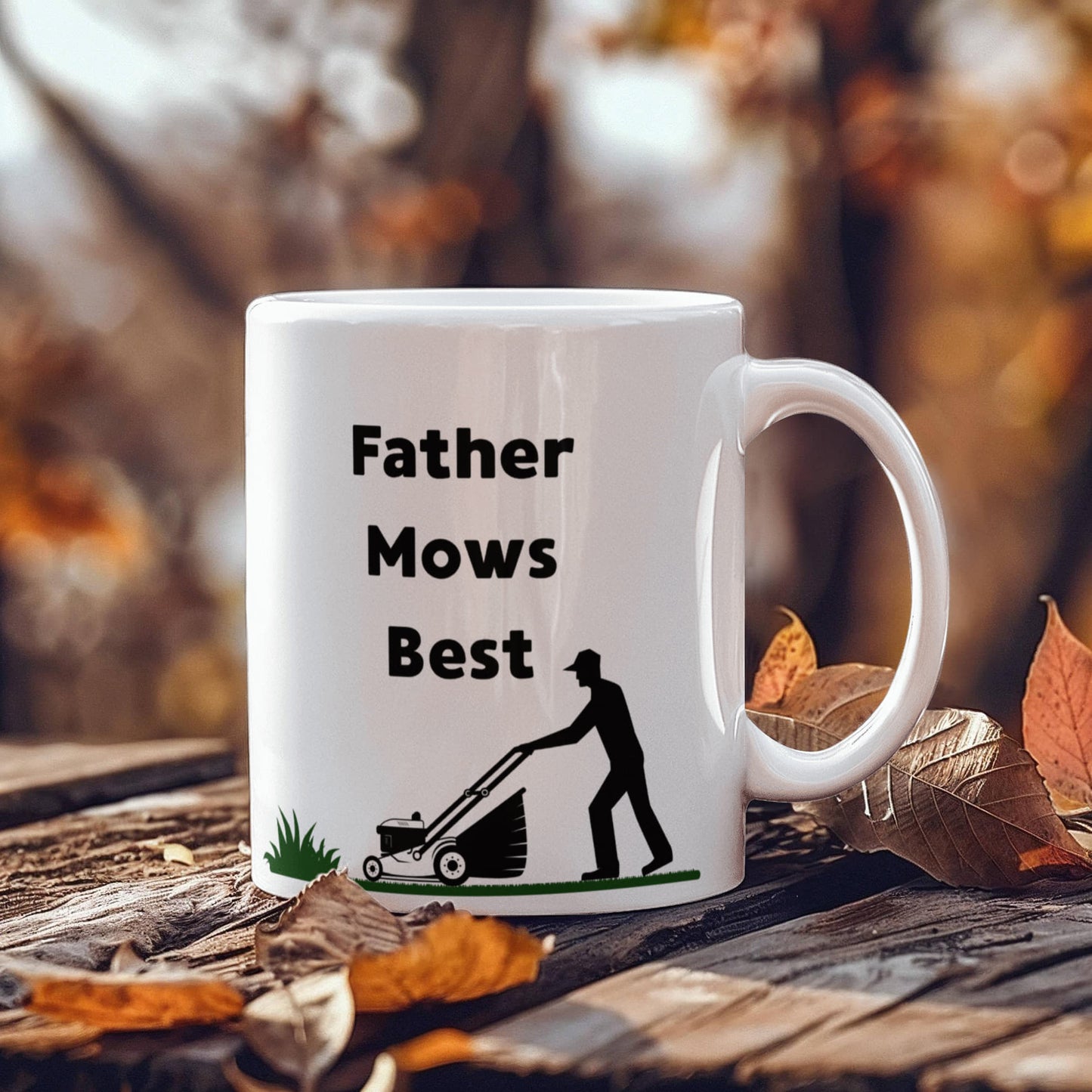 Father Mows Best Mug