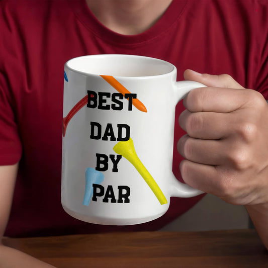 Best dad by par mug
