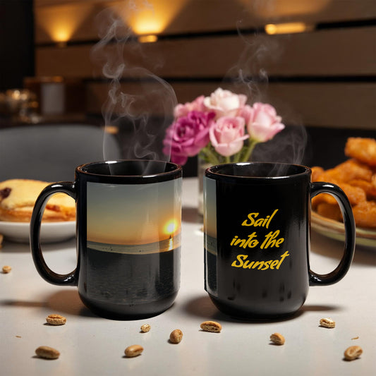 Sail into the Sunset Mug