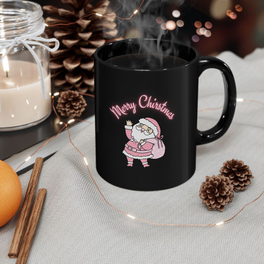 Pink Santa Mug