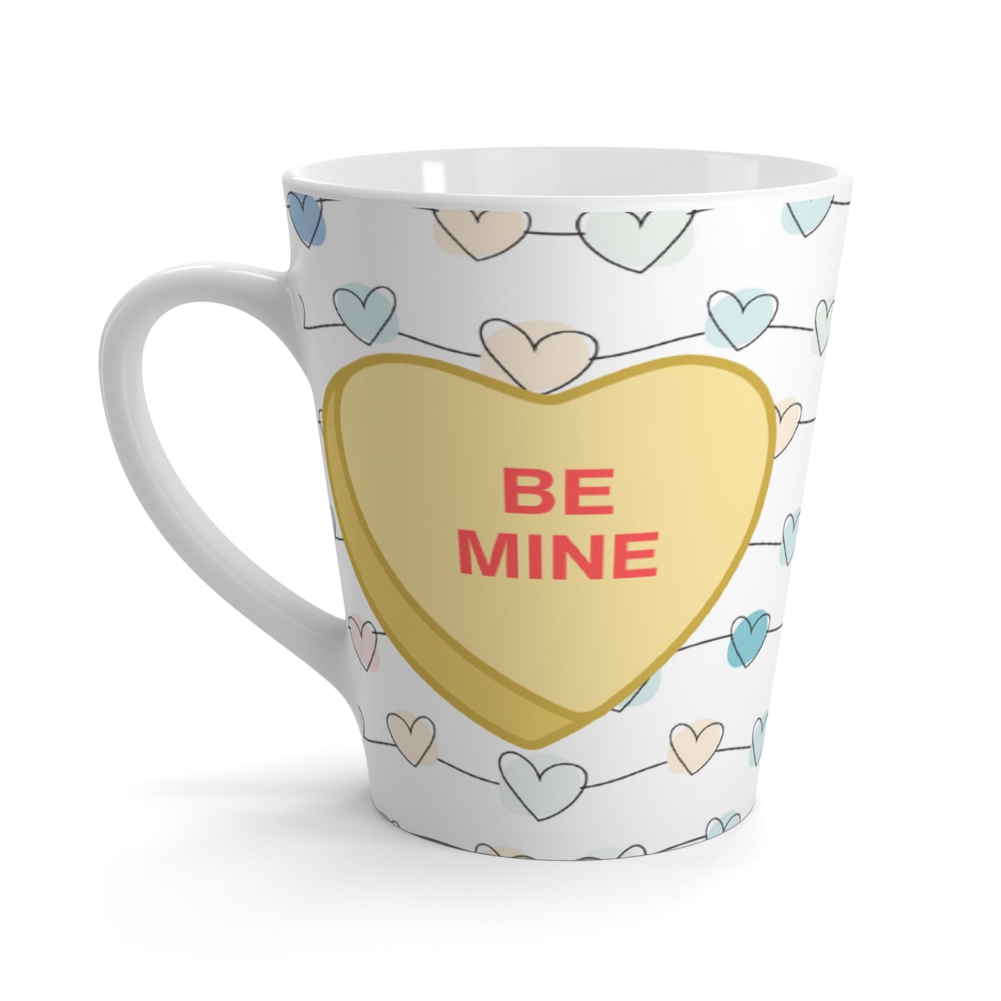 Be Mine Latte Mug