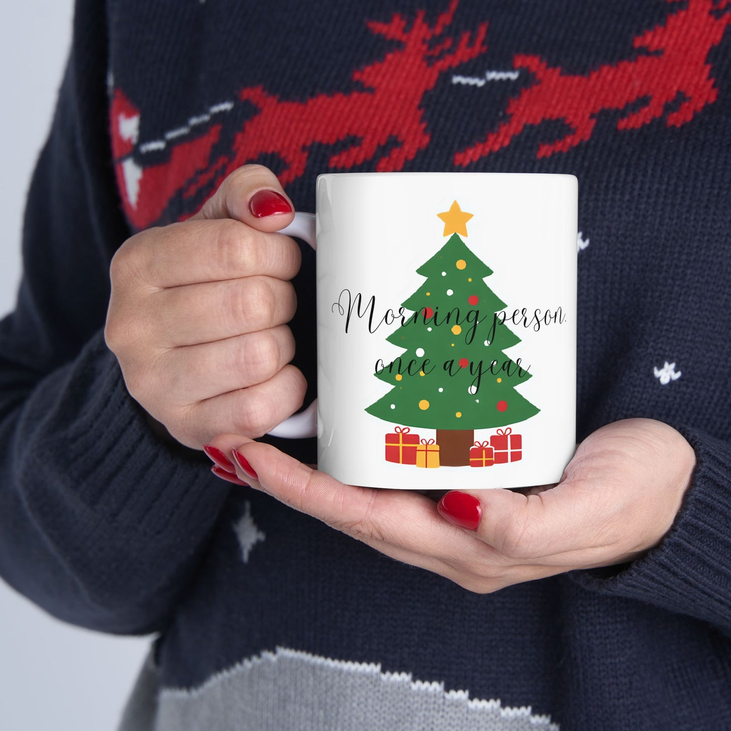 Morning Person Once a Year Mug