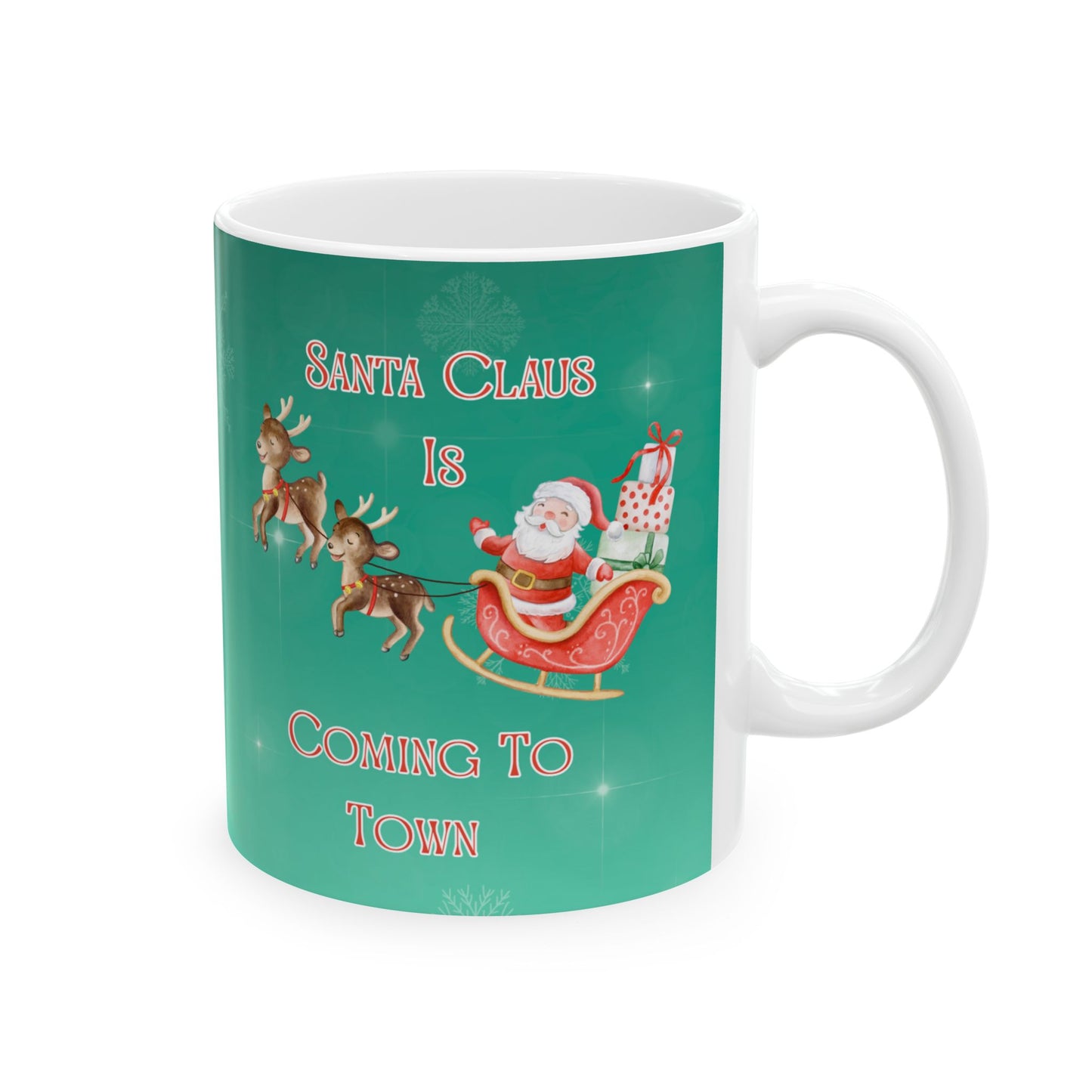 Santa Claus is Coming to Town Mug