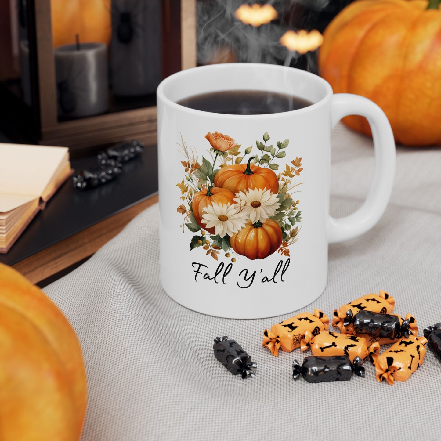 Fall Floral Mug