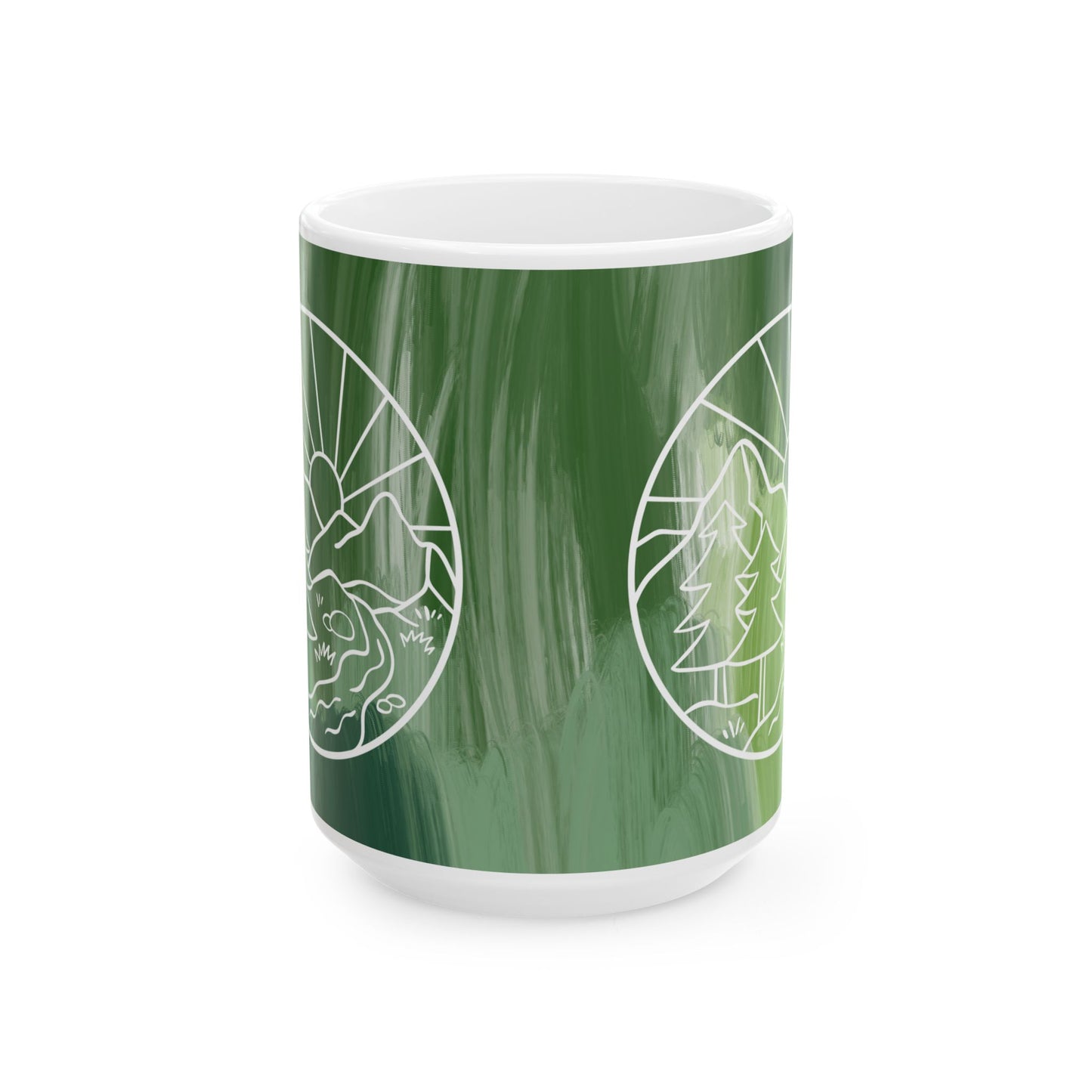 Living on Mountain Time Mug