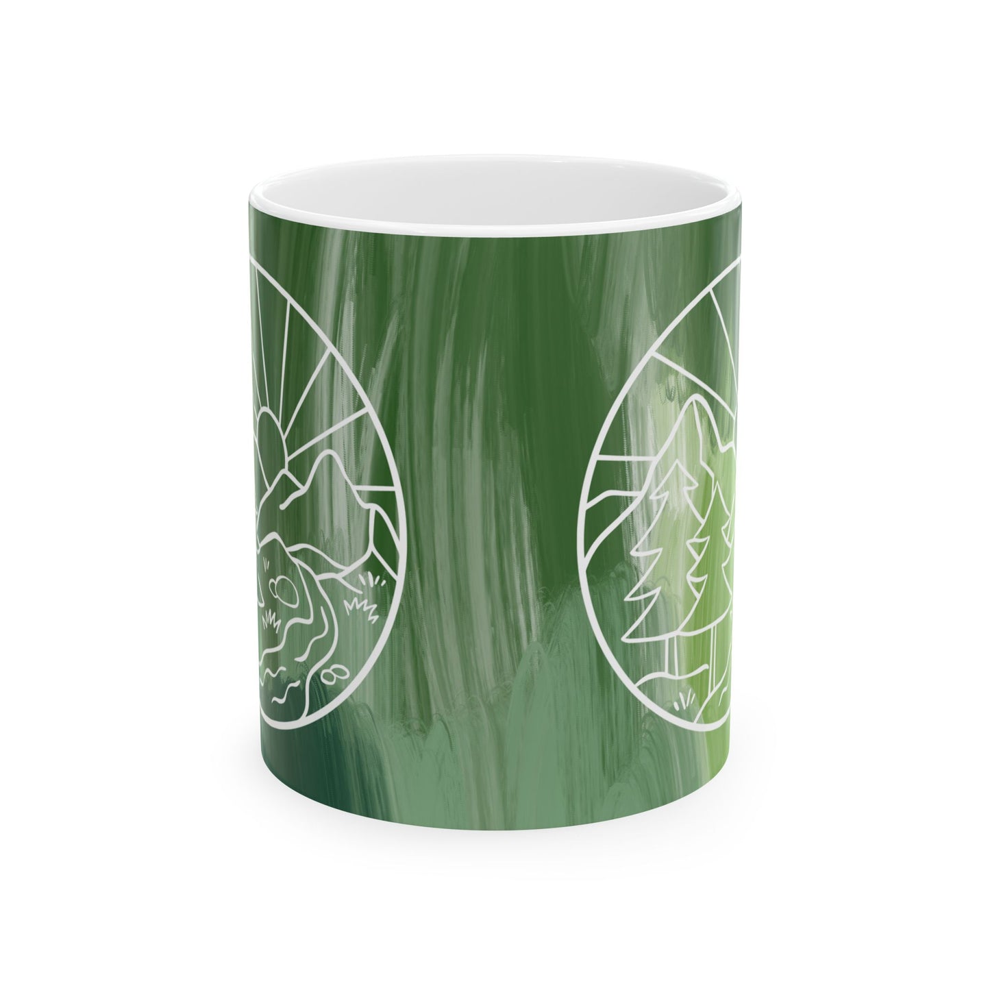 Living on Mountain Time Mug