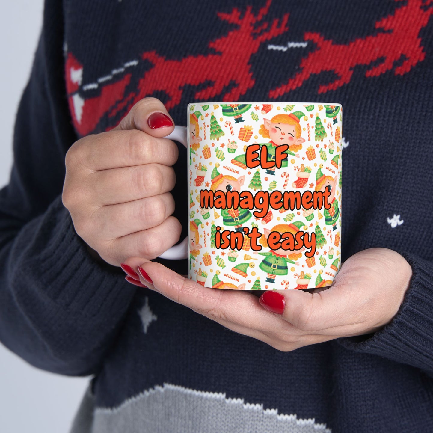 Elf Management Mug