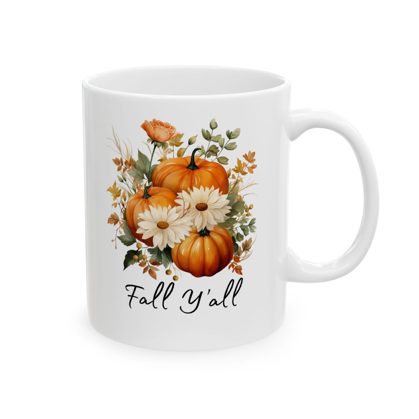 Fall Floral Mug