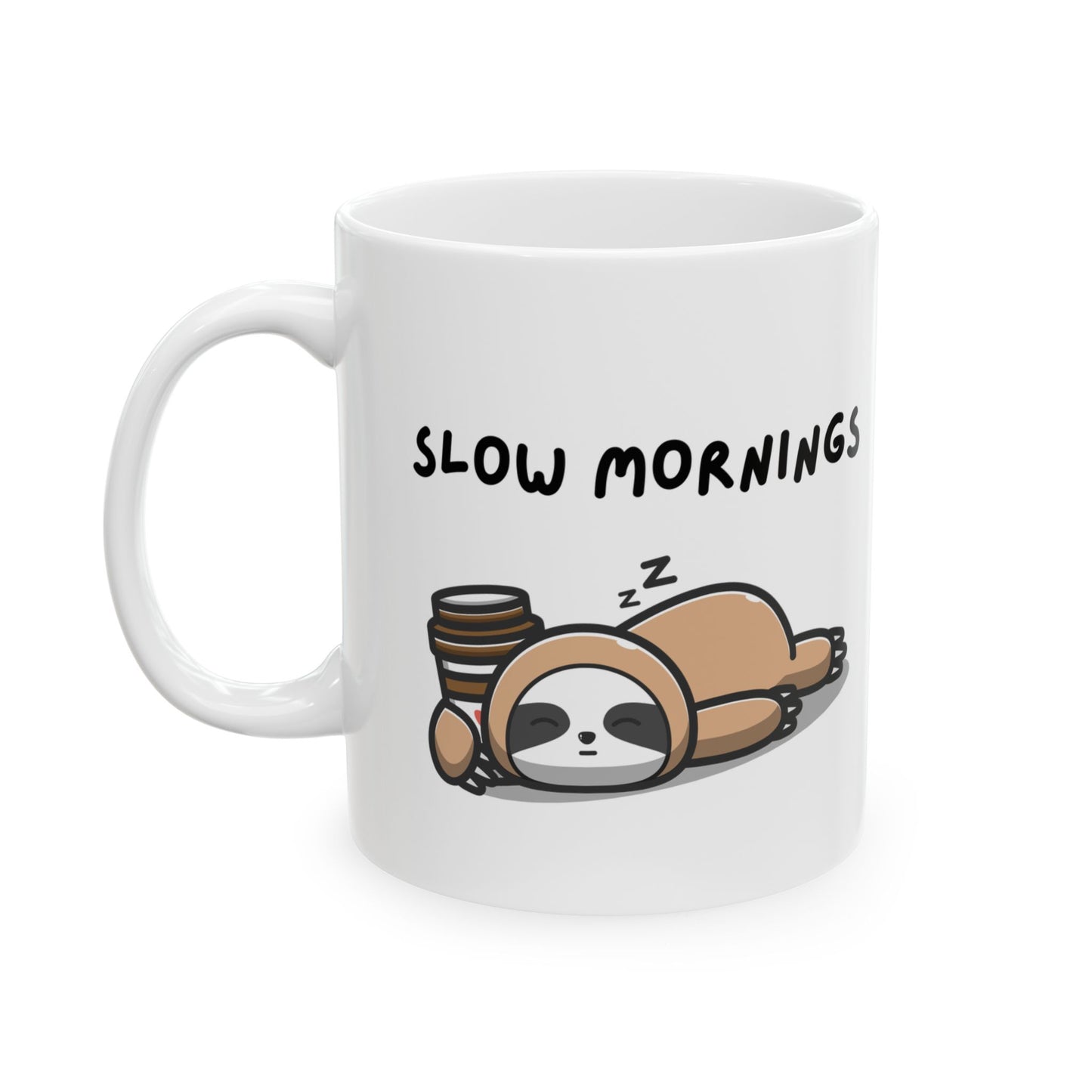 Sloth Mornings Mug