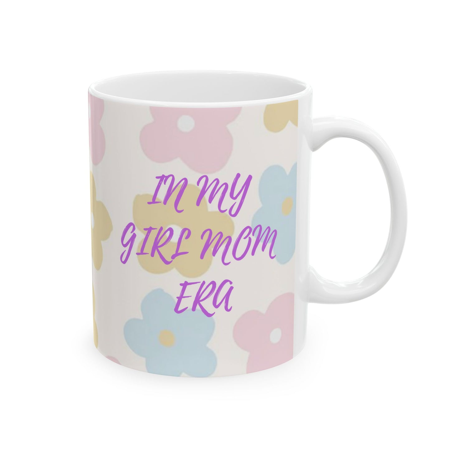 Floral In My Girl Mom Era Mug