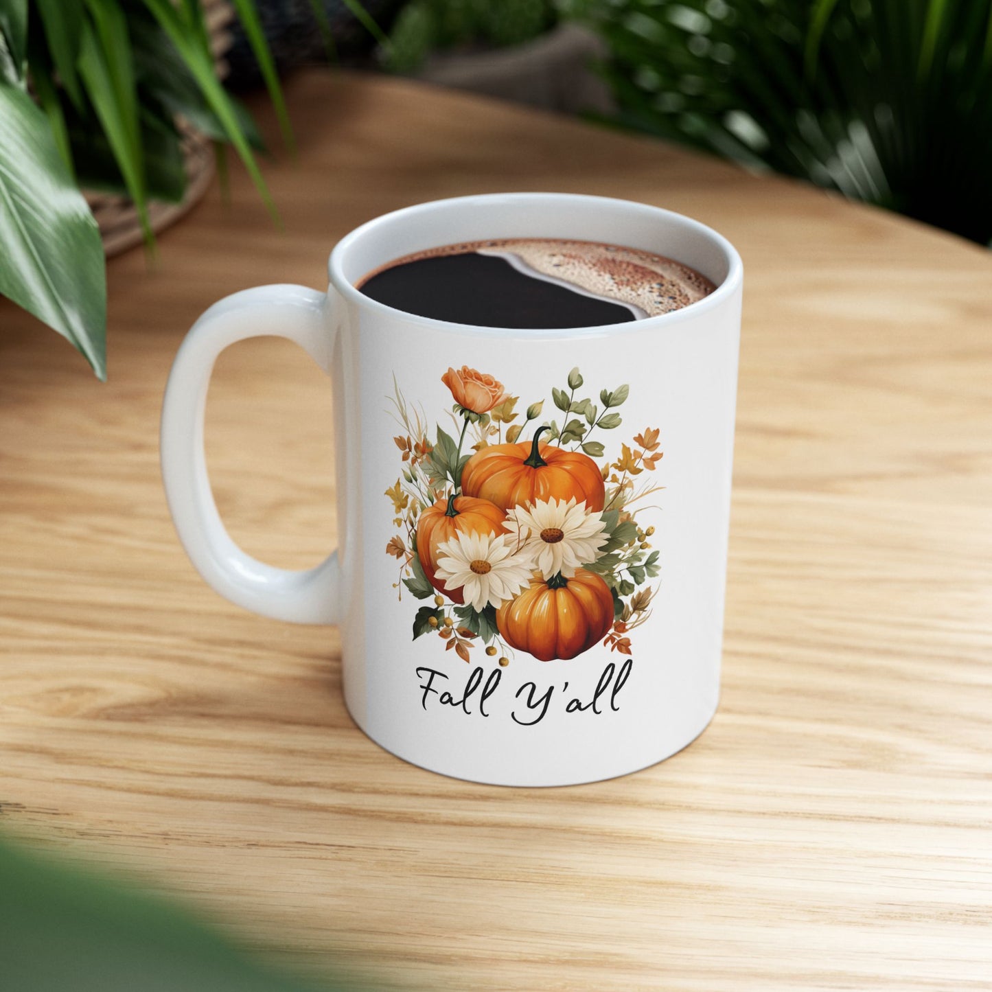 Fall Floral Mug