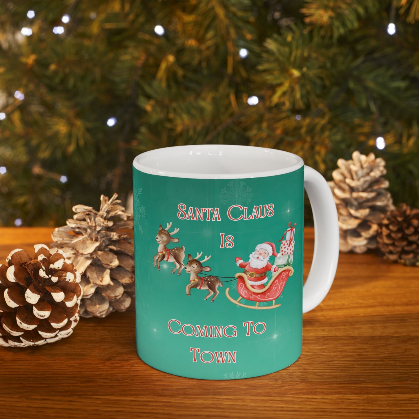 Santa Claus is Coming to Town Mug