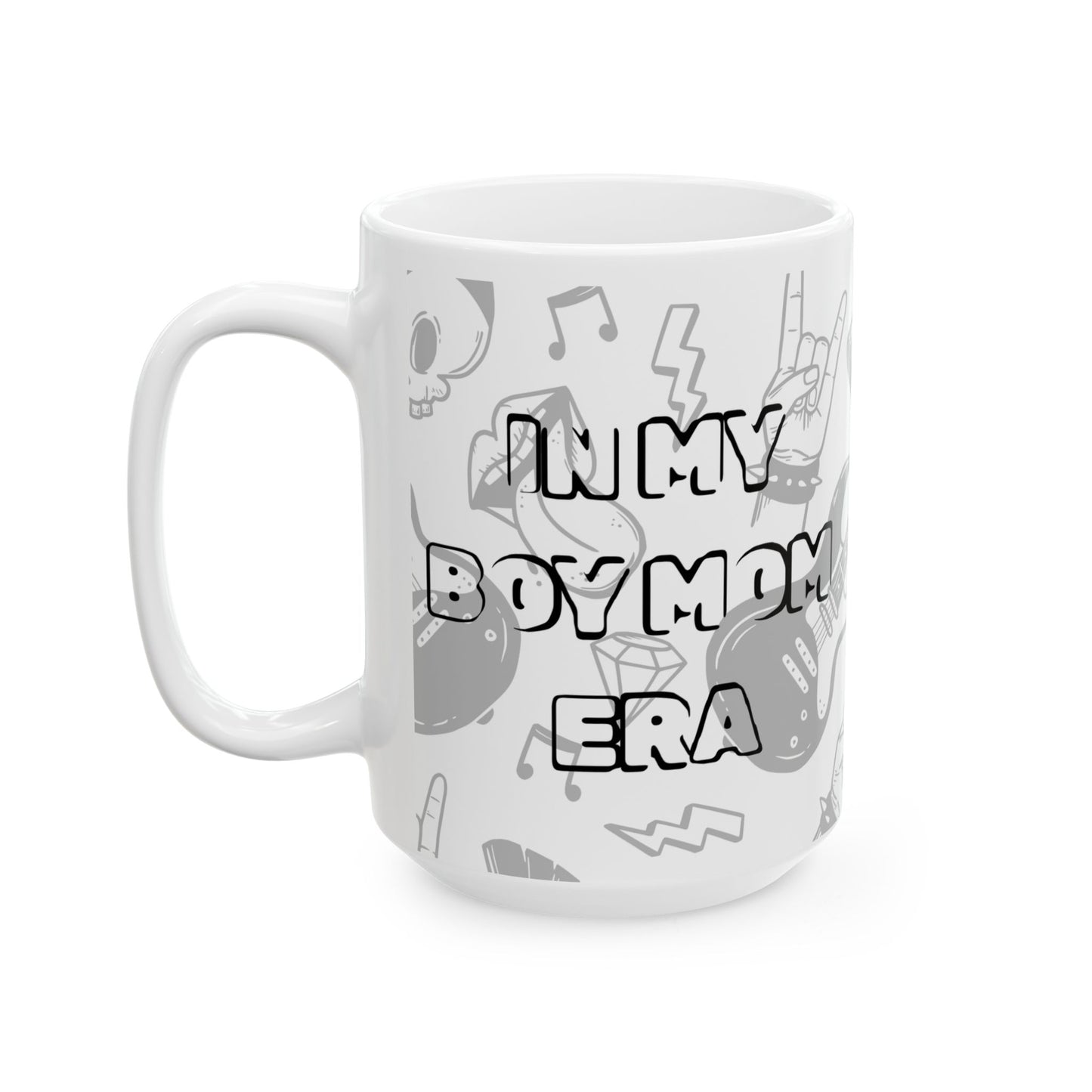 Rock 'n' Roll In My Boy Mom Era Mug