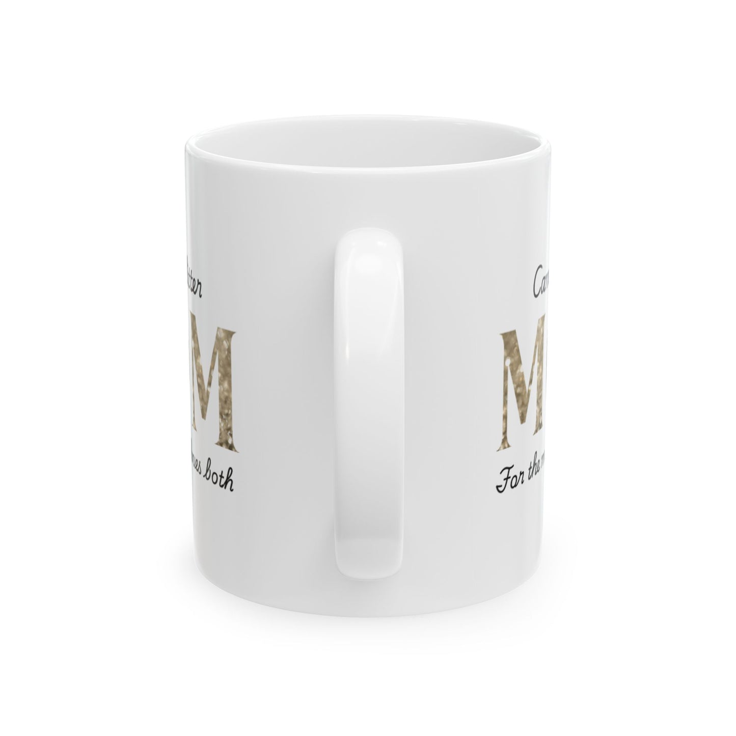 Camo Glitter Mom Mug