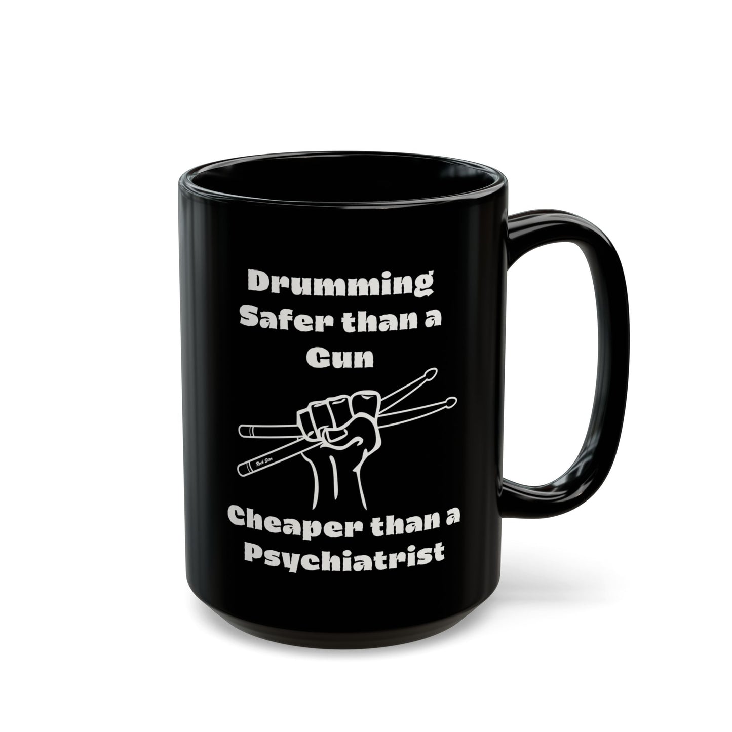Drumming Safer than a Gun Mug
