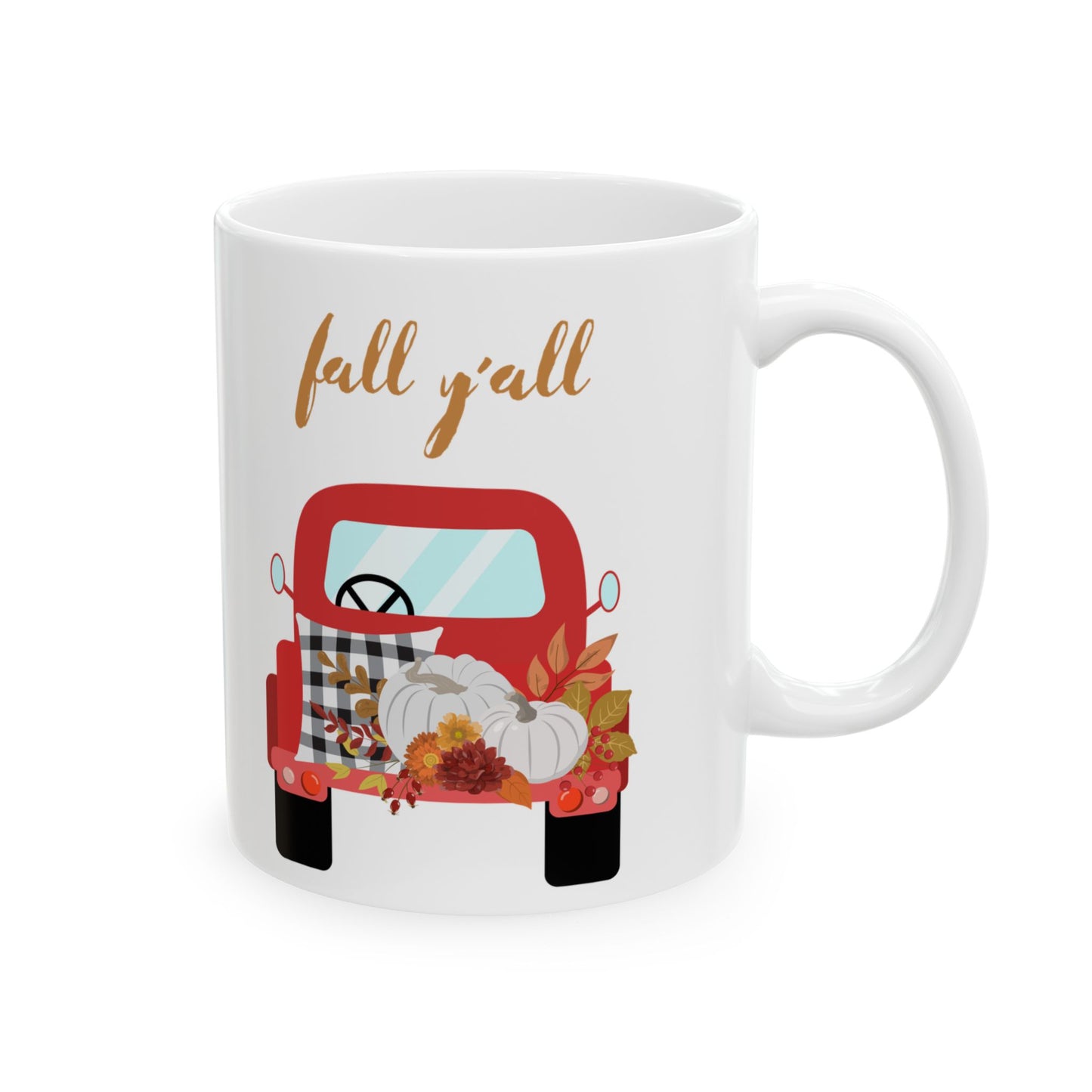 Fall Y'all Truck Mug