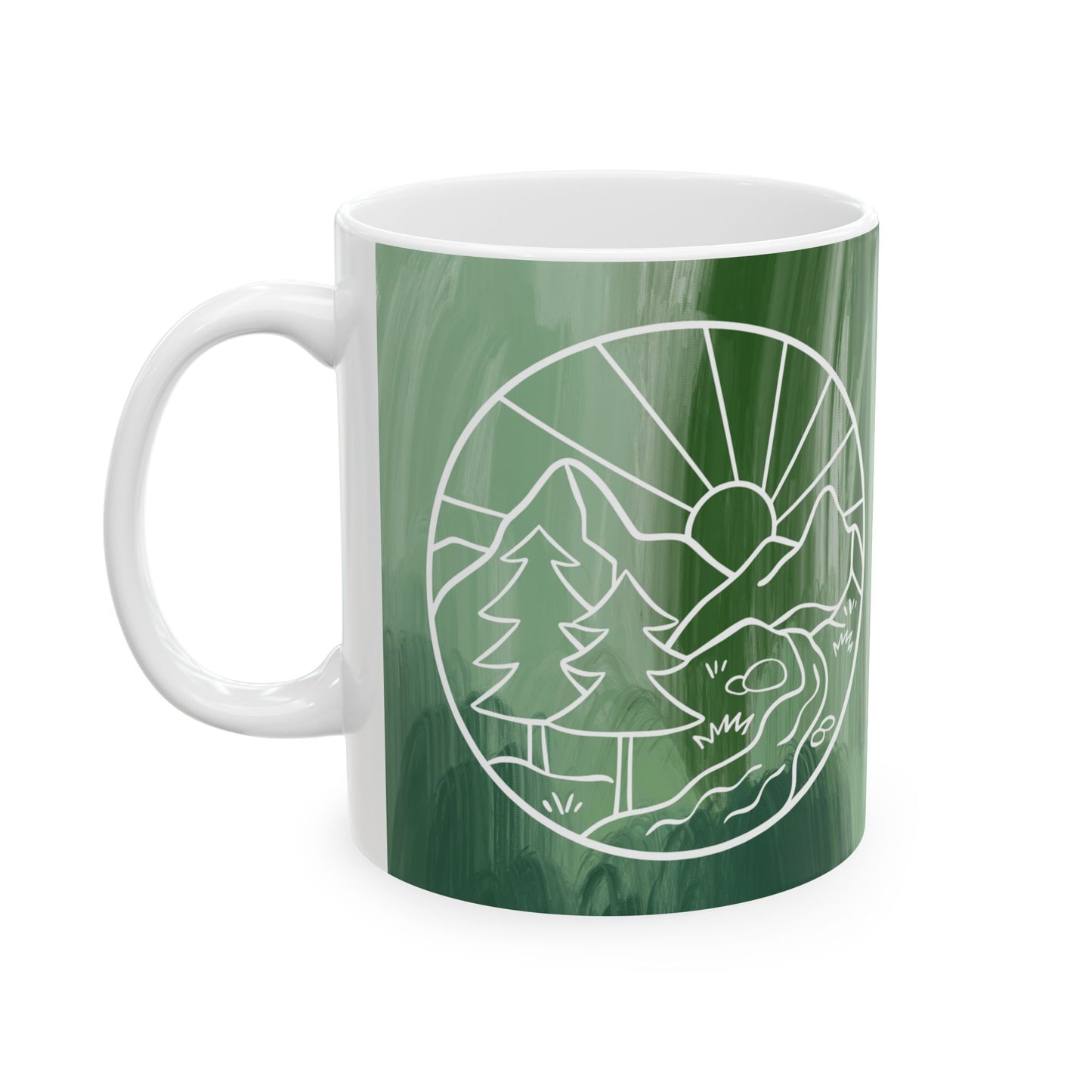 Living on Mountain Time Mug