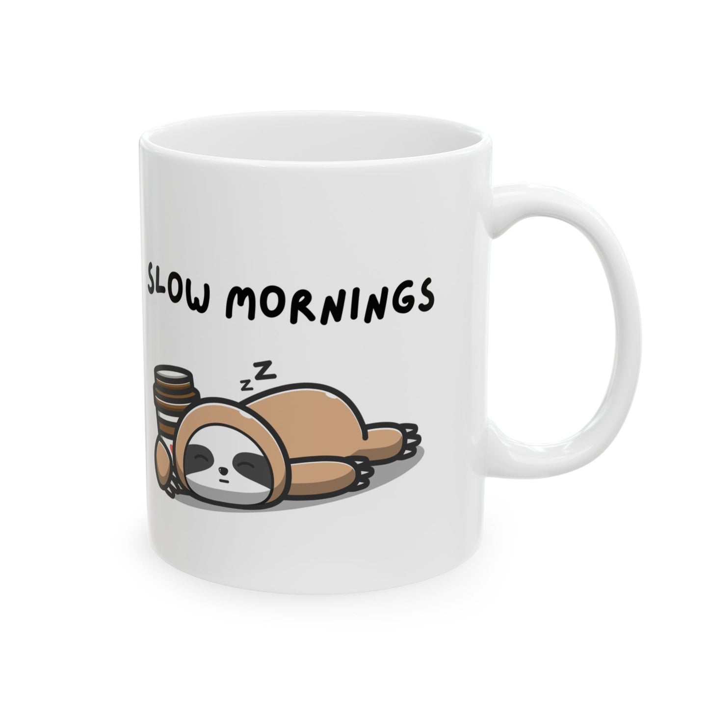 Sloth Mornings Mug