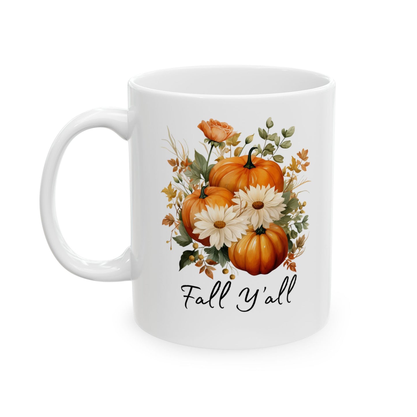 Fall Floral Mug