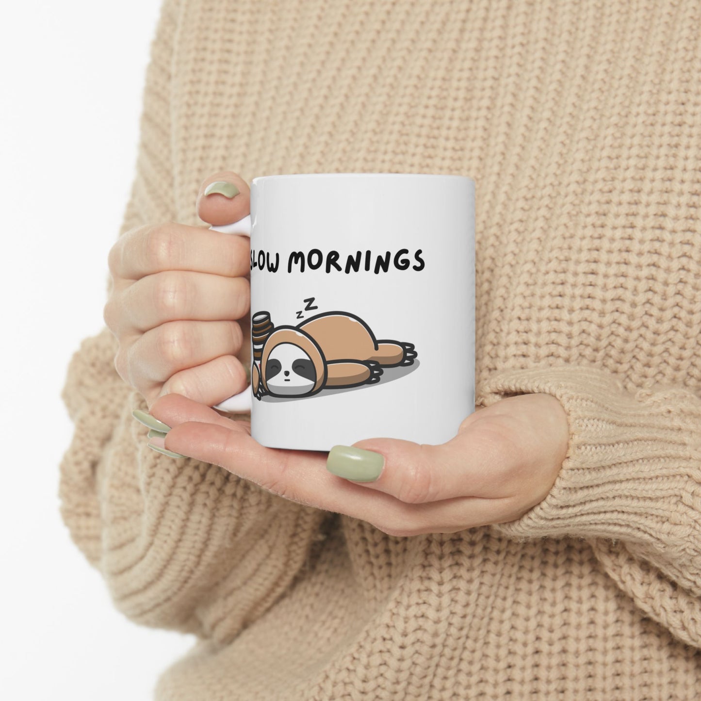 Sloth Mornings Mug