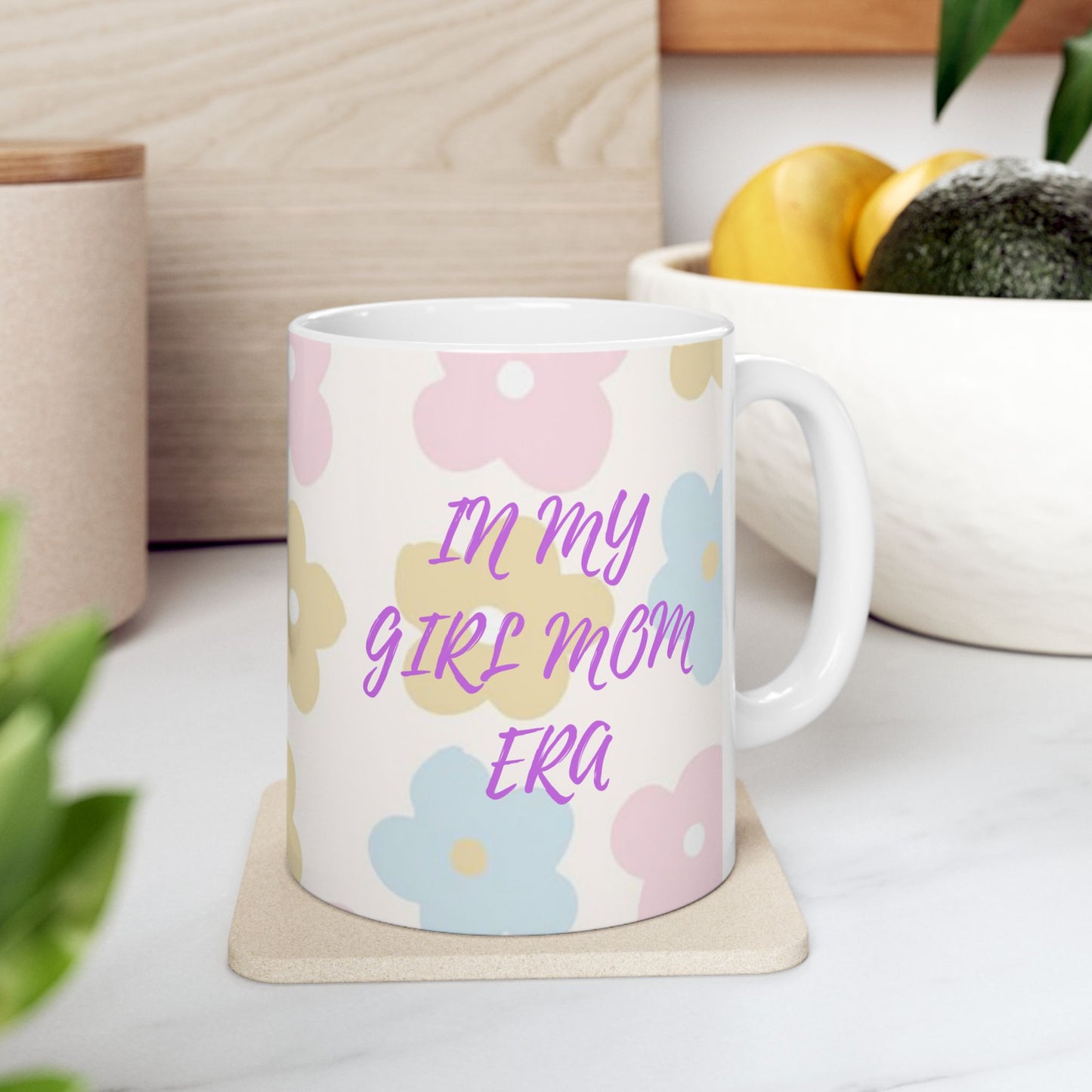 Floral In My Girl Mom Era Mug