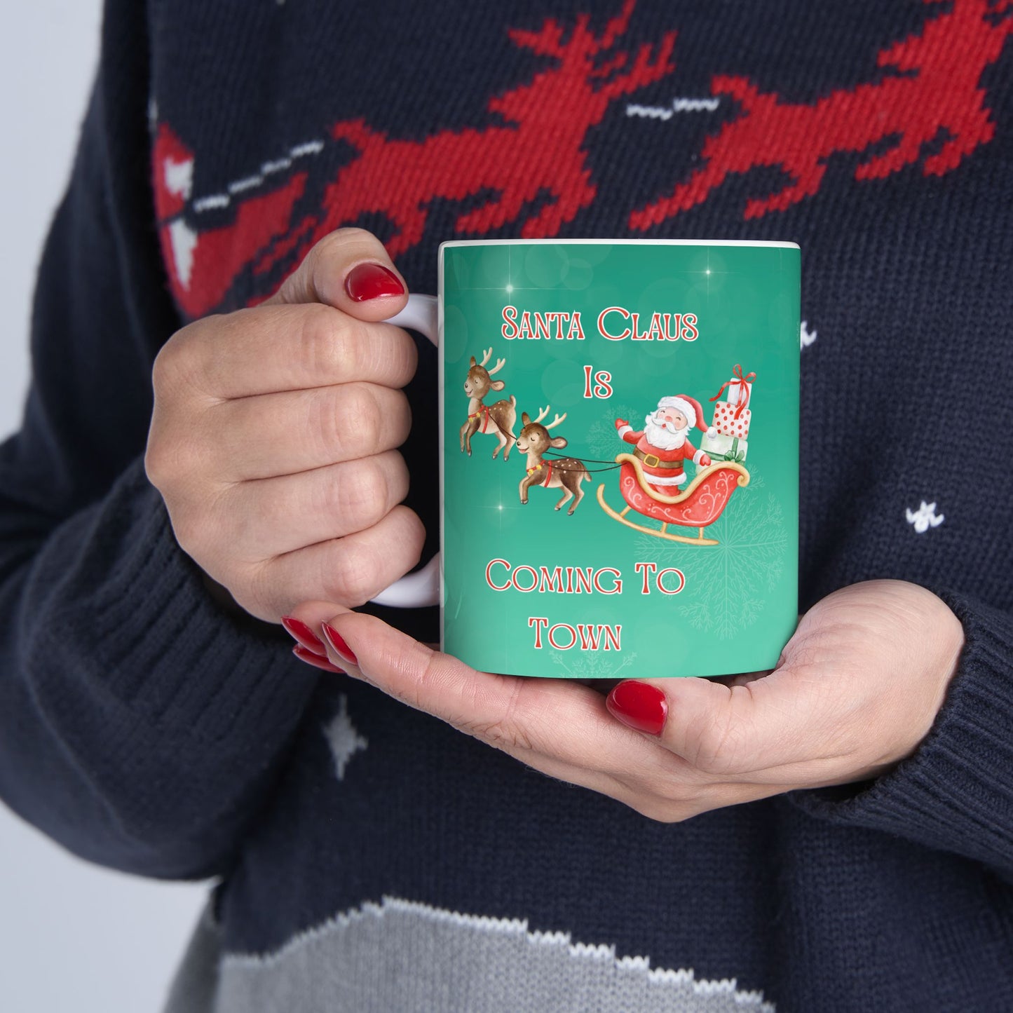 Santa Claus is Coming to Town Mug