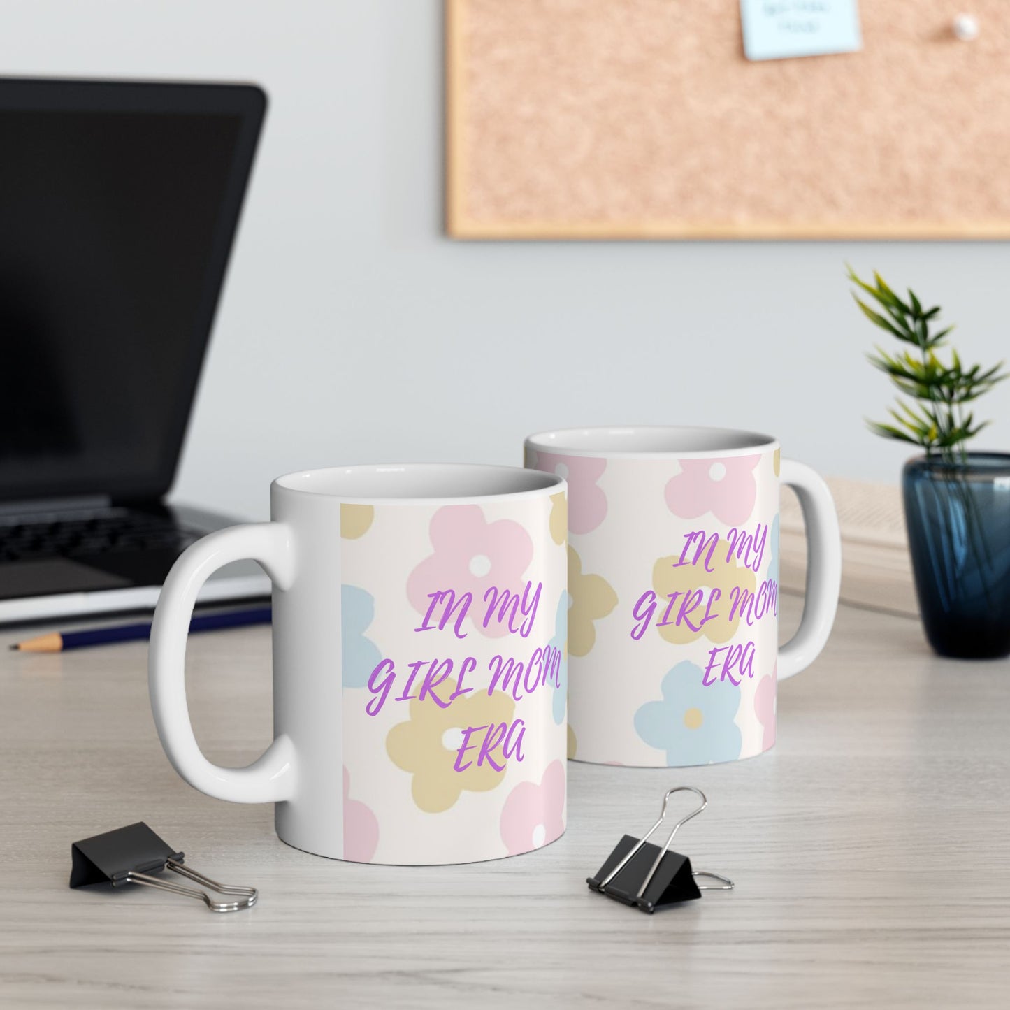 Floral In My Girl Mom Era Mug