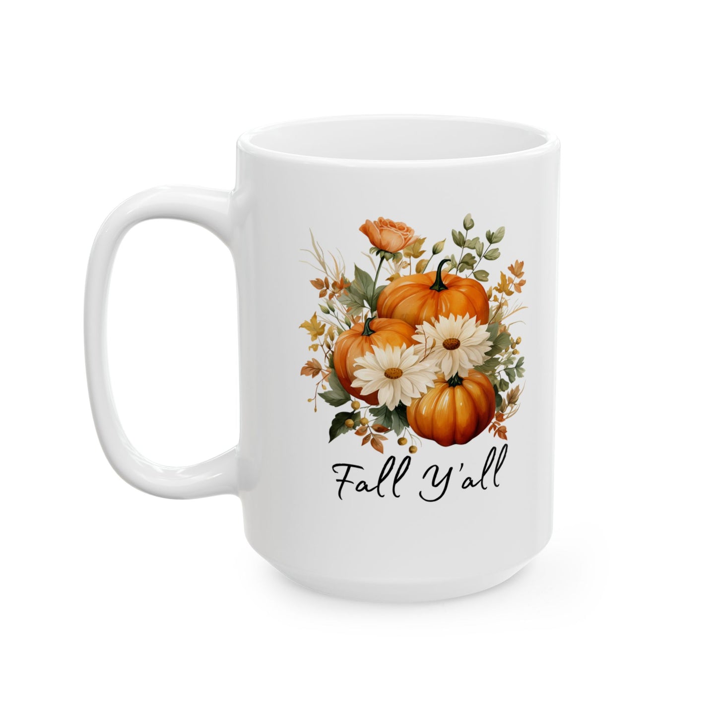 Fall Floral Mug