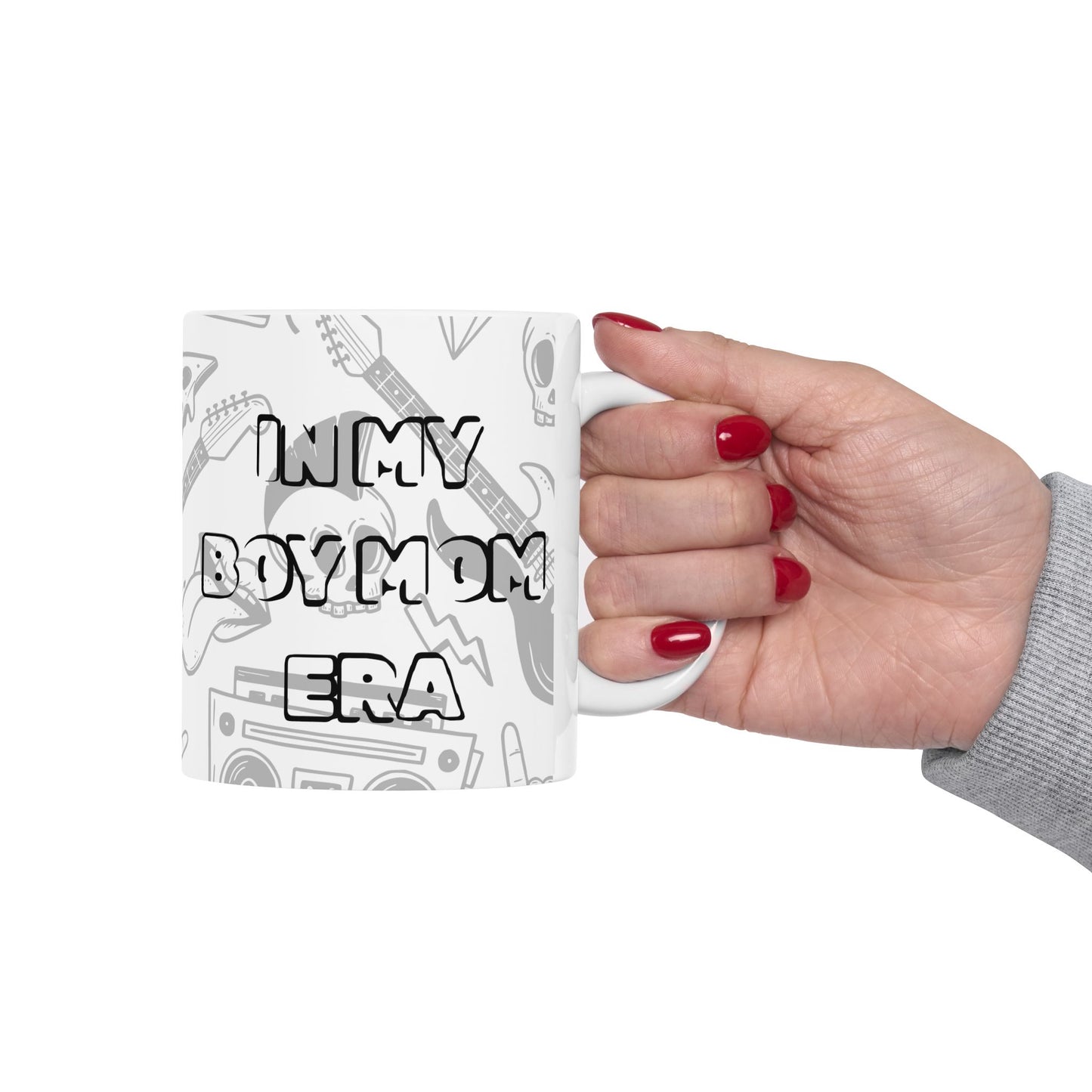Rock 'n' Roll In My Boy Mom Era Mug