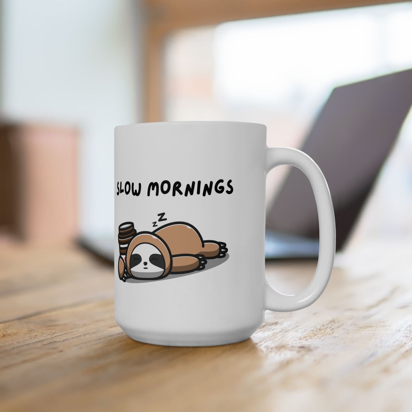 Sloth Mornings Mug