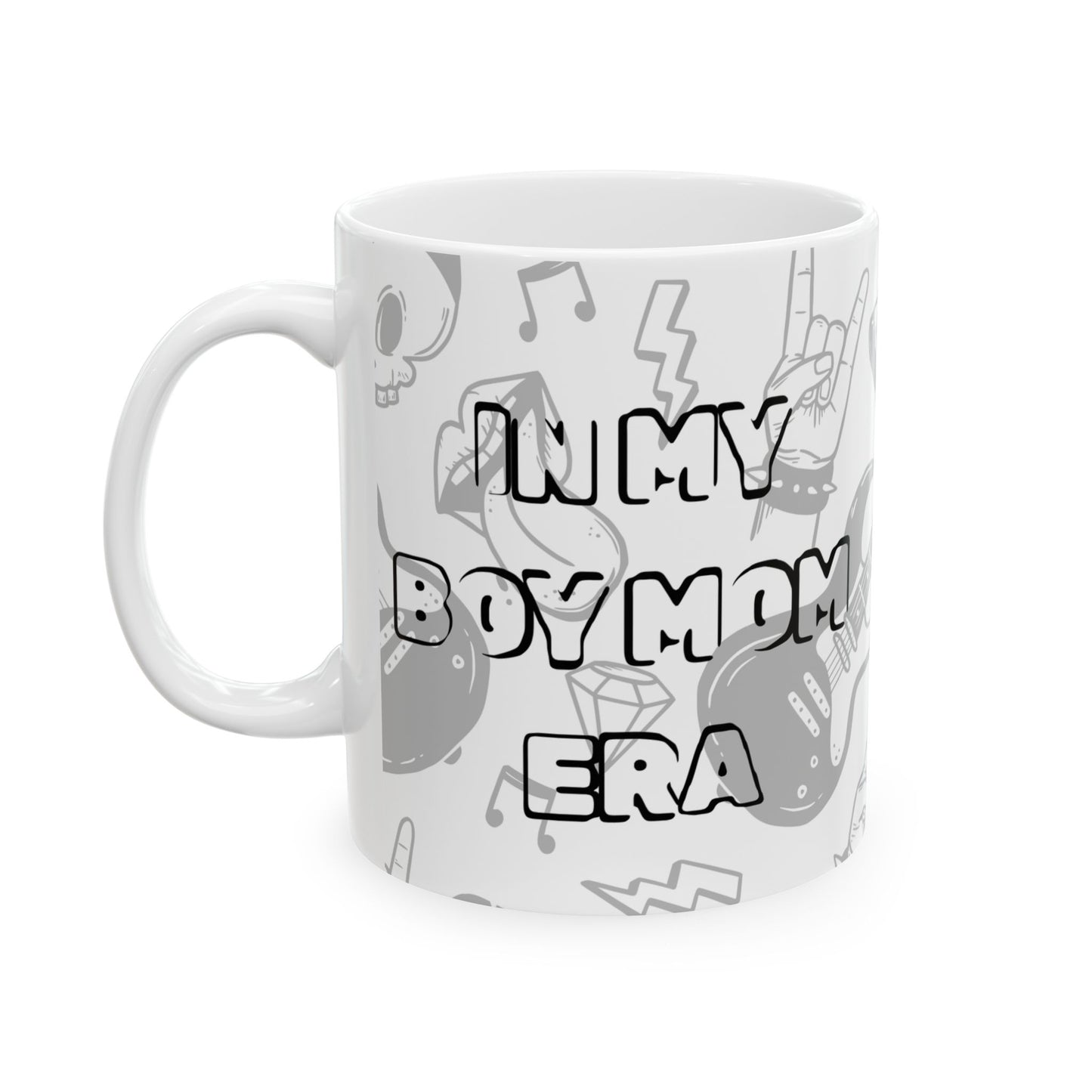 Rock 'n' Roll In My Boy Mom Era Mug