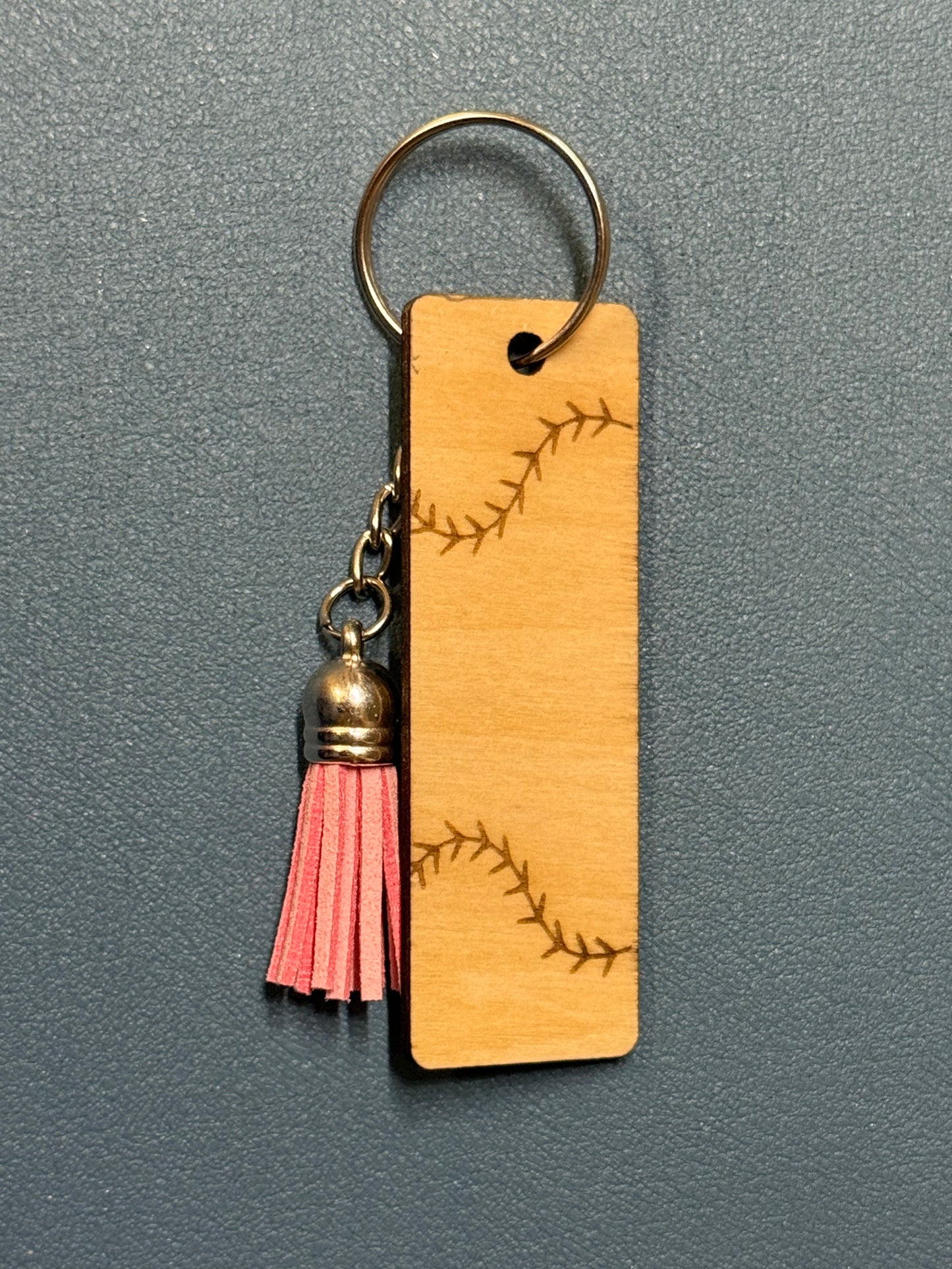 Baseball Babe Keychain