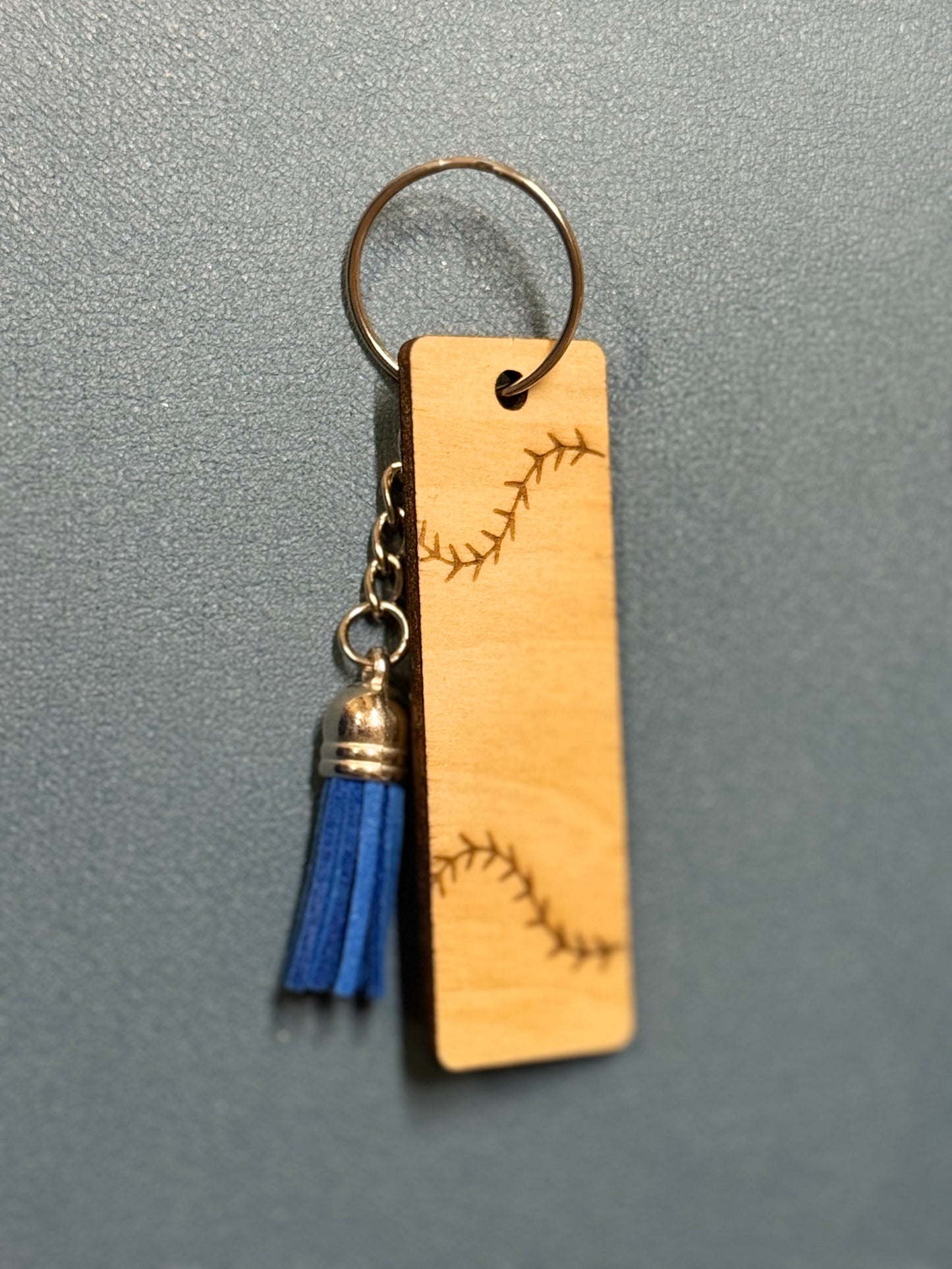 Baseball Babe Keychain