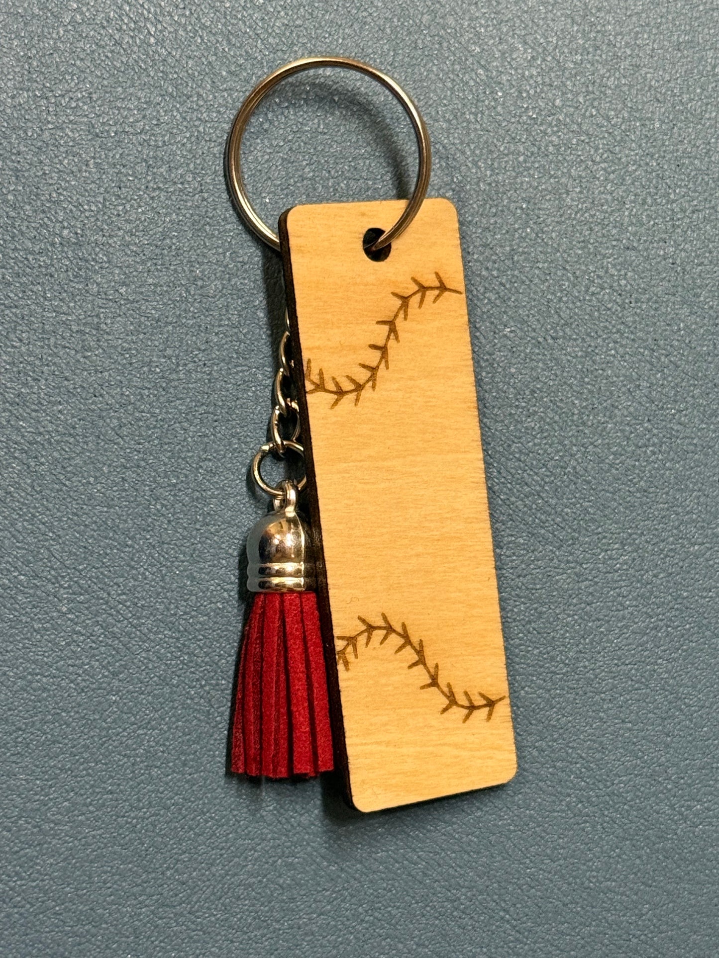 Baseball Babe Keychain