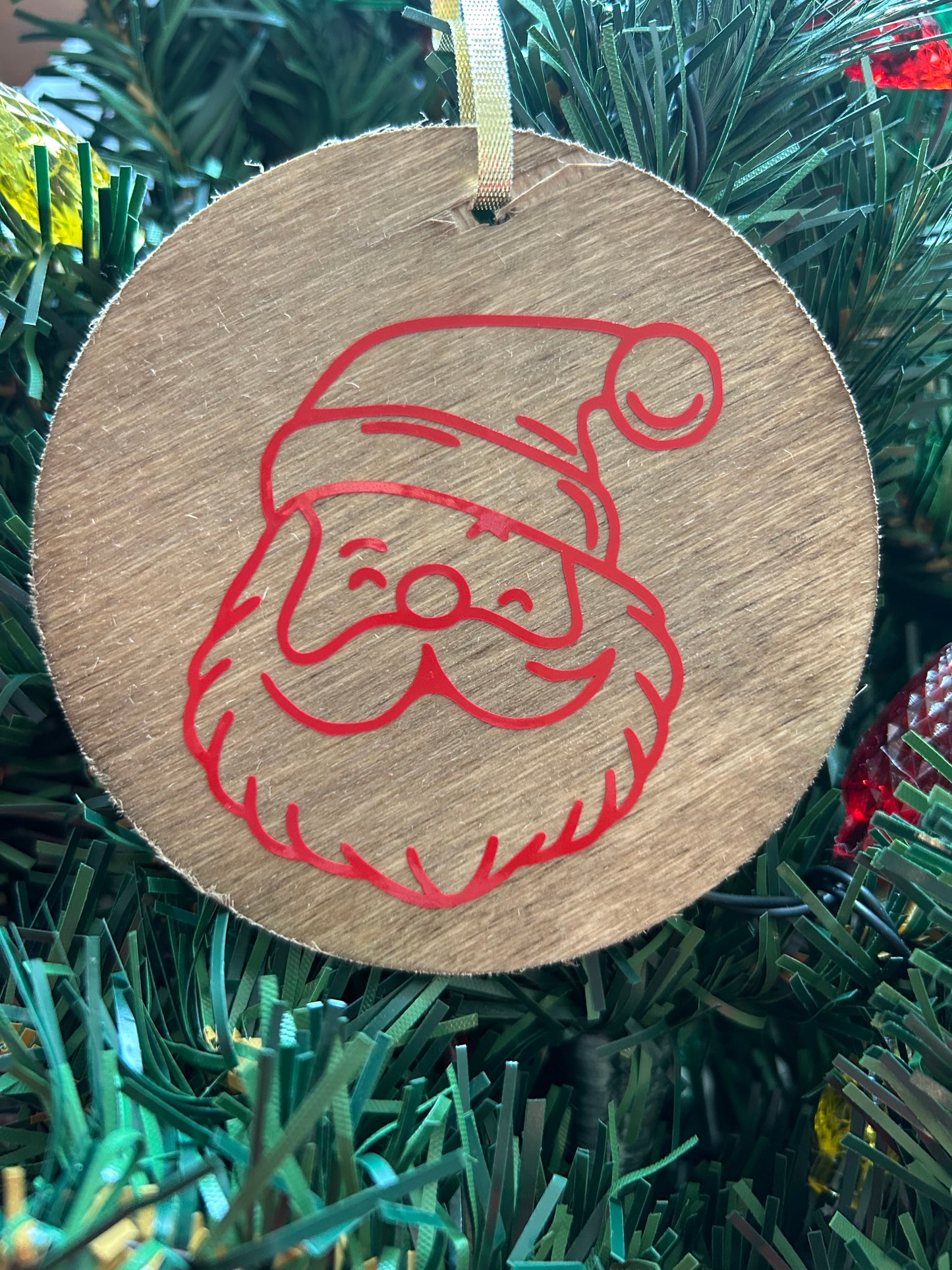 Santa Ornament