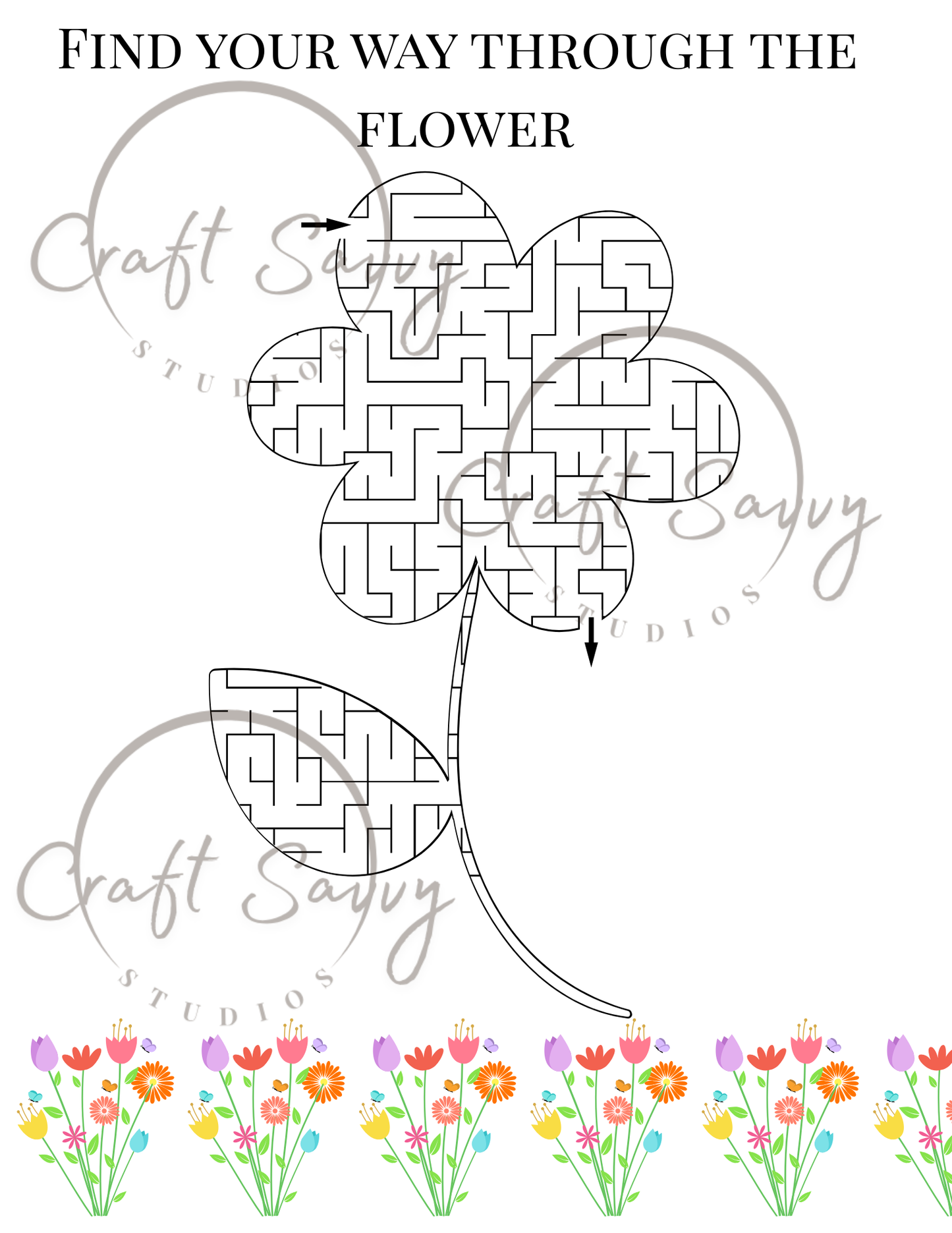 Spring Fun Activity Book