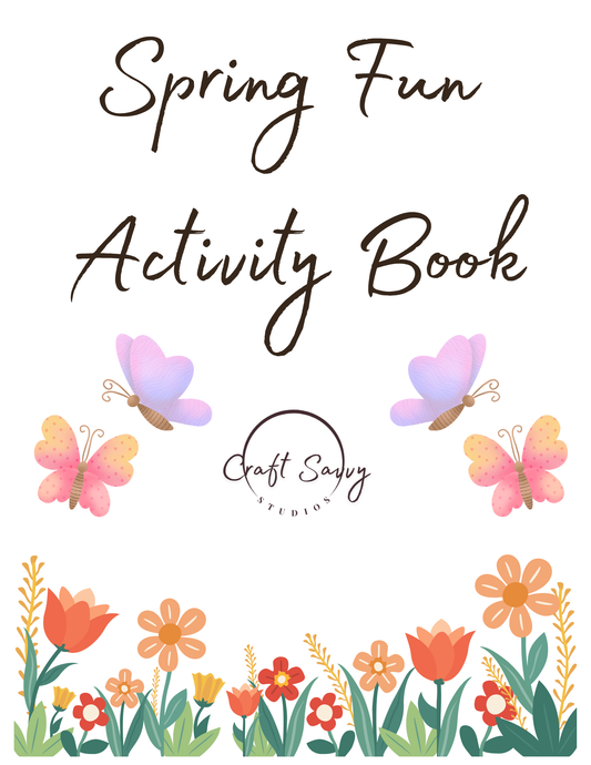 Spring Fun Activity Book