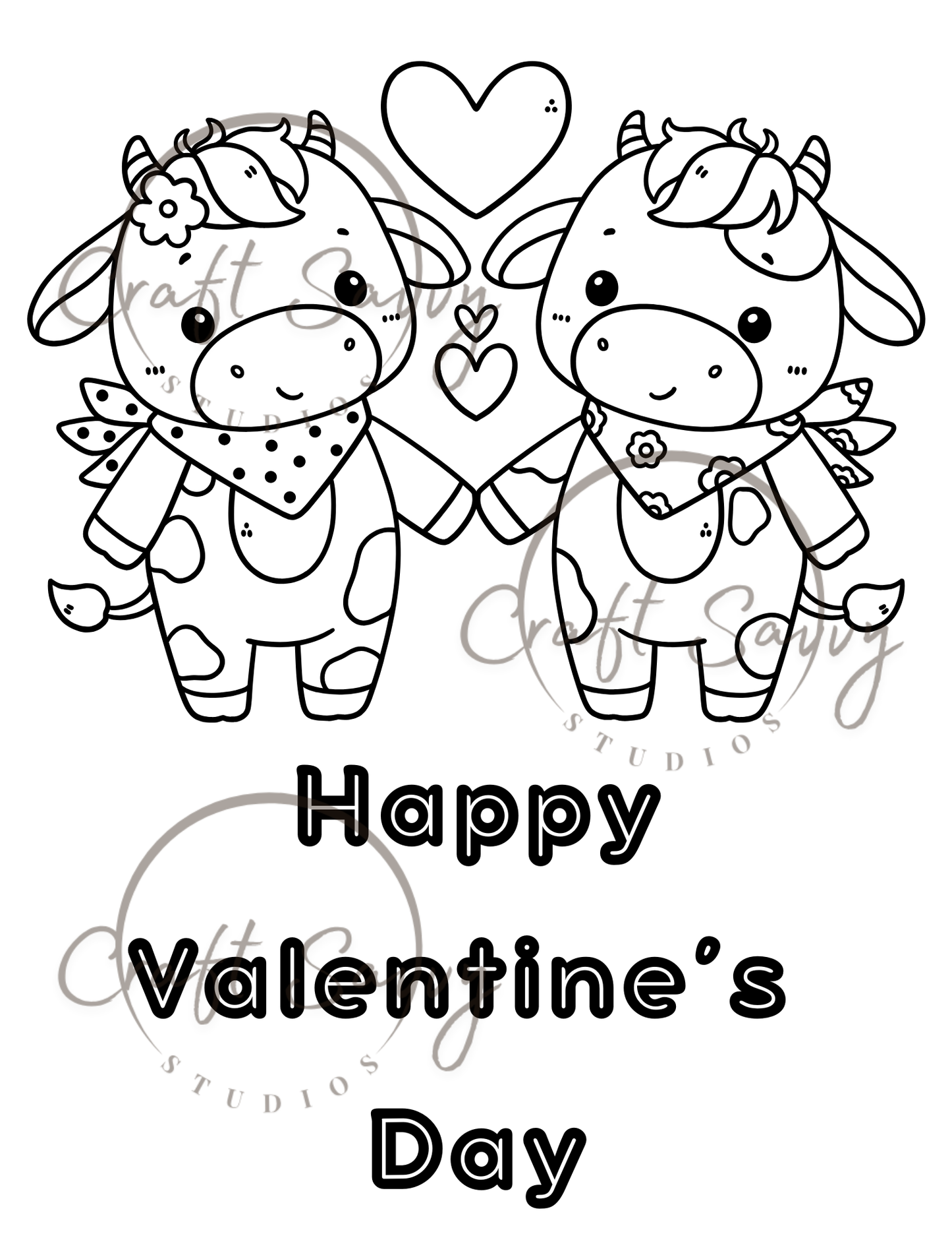 Valentine's Day Coloring Book