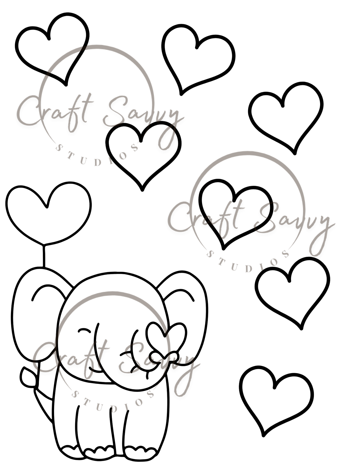 Valentine's Day Coloring Book