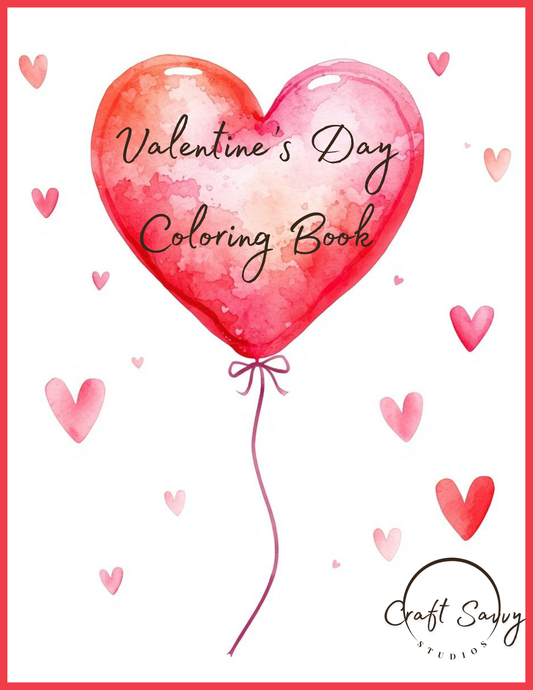 Valentine's Day Coloring Book