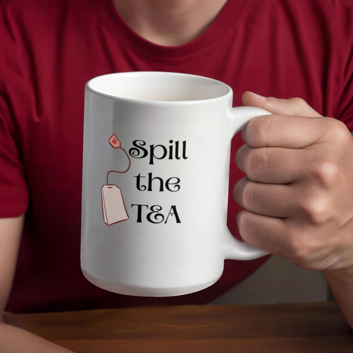 Spill the TEA mug